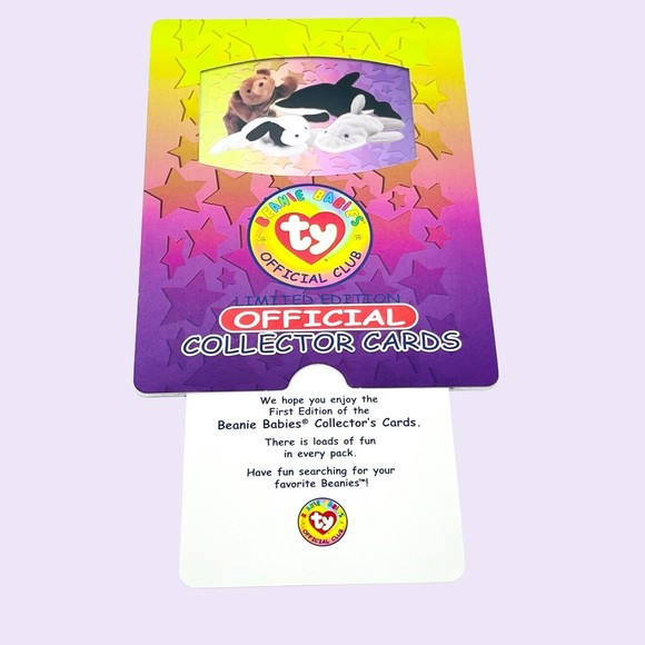Ty Beanie Babies Official Club Collector Cards 4x Jumbo Oversize Limited EDITION - Picture 1 of 14